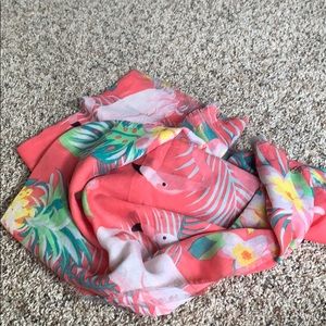Flamingo scarf